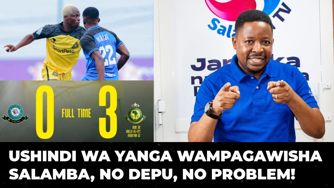 SALAMBA APAGAWA NA USHINDI WA YANGA, ASEMA SIMBA NDIO TAWI KUBWA LA YANGA