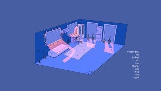 yesterday, we talked on the phone late into the night