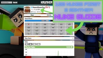 How to Nuke in Krunker | Nuke Tutorial Krunker.io