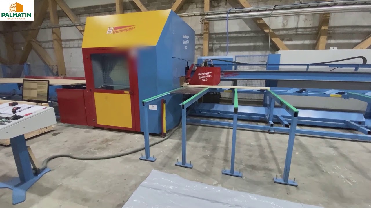 Palmatin Wooden Houses - CNC prefab house production