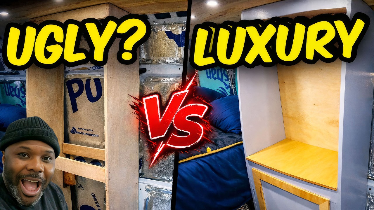 Luxury DIY Van Closet Build Reveal