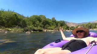 tubing at camp James kernville