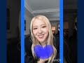 Queen 👑💟 Rose singing his song #Messy coming soon #rosé vibes#blackpink #kpop world #blink 💕💕 love 😘