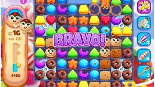 Cookie Jam Blast Level 68 - No Boosters