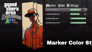 Plugin | Marker Style Presets For Gta Sa AML Android | Support Cleo Apk