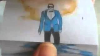 PSY - Gangnam Style Flipbook Animation