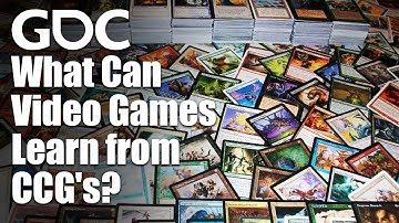 What Can Video Games Learn from Collectible Card Games?