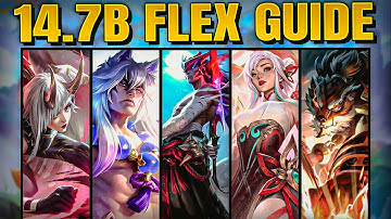 ULTIMATE CHALLENGER FLEX GUIDE FOR 14.7B | TFT SET 11 COMPS