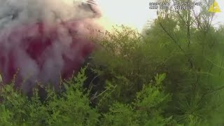 Georgia deputy hailed a hero after woman saved from burning car