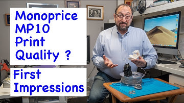 Monoprice MP10 3d Printer Quality Review
