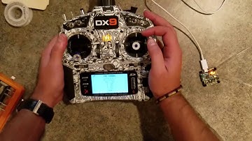 Spektrum FC programming with telemetry demo