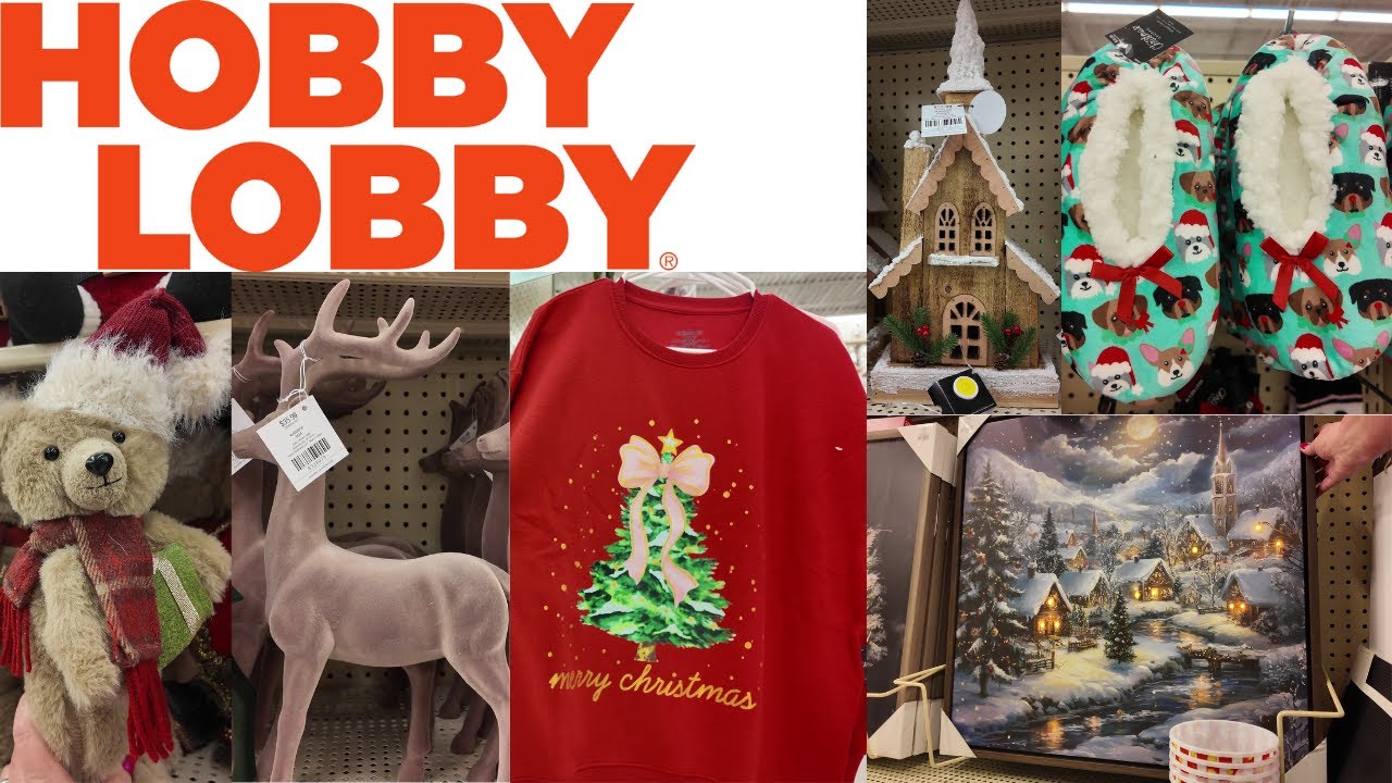 Hobby Lobby - A Walkthrough Of Beautiful Christmas 2025 Decor