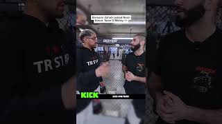 Aiemann Zahabi asked Neon About Sean O'Malley😲❤️#kick #n3on