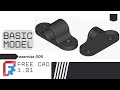 Free Cad exercises for beginners(step by step) how to model this.