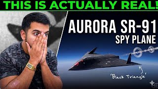 This plane doesn't 'exist'... Aurora Top Secret Spy Plane SR-91  | CG Reacts