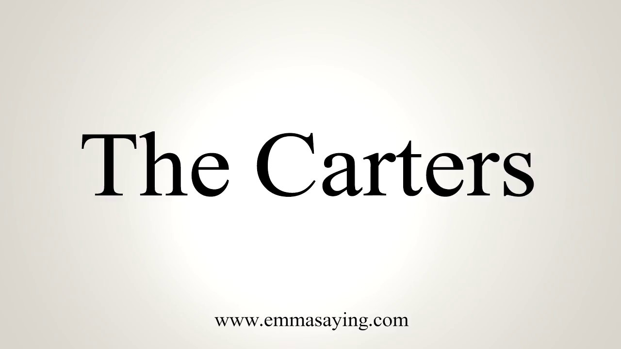 how to say in english jamun How To Say The Carters