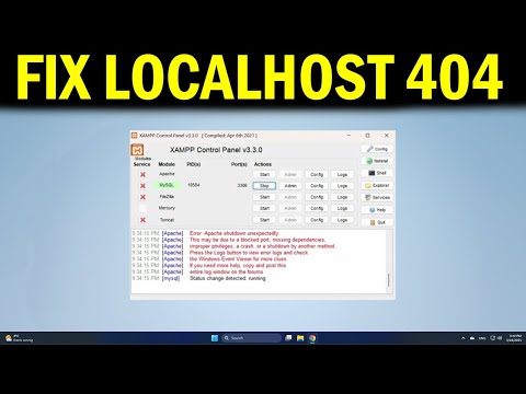 How To Fix Localhost HTTP Error "404 Resource Not Found" in XAMPP Apache Server
