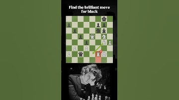 Find the brilliant move #chessgame #chesspuzzle #chess