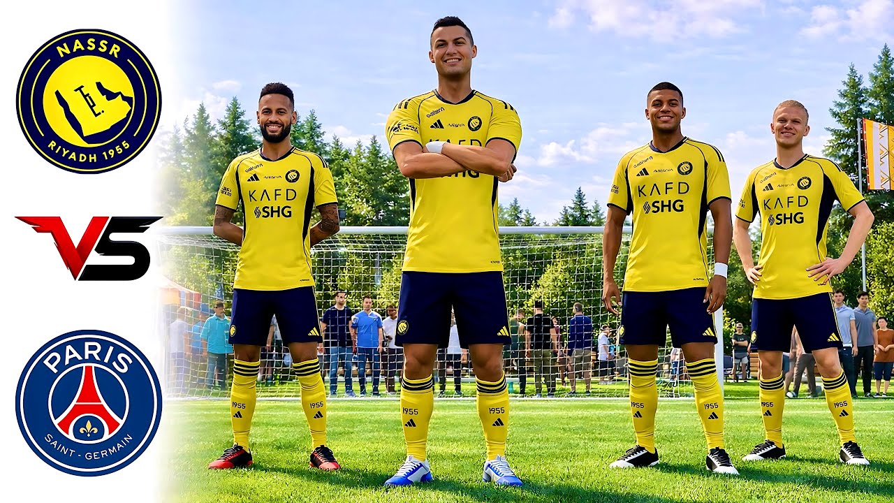 FIFA VOLTA 26 - RONALDO, NEYMAR, MBAPPE, HAALAND ALL STARS | AL NASSR vs PSG - FINAL