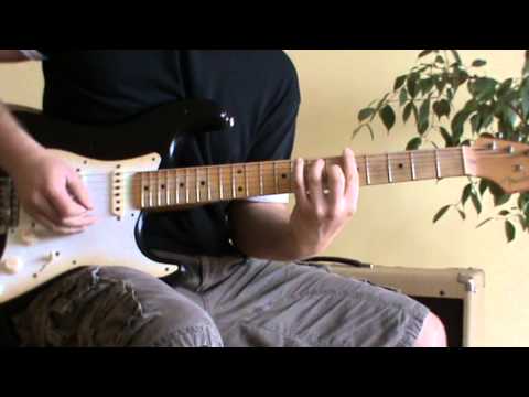 Boom Boom blues guitar jam - Fender Road Worn Stratocaster