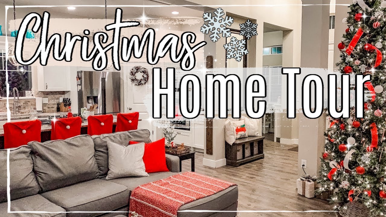CHRISTMAS HOME TOUR 2019 :: MODERN FARMHOUSE CHRISTMAS DECORATE WITH ME ...