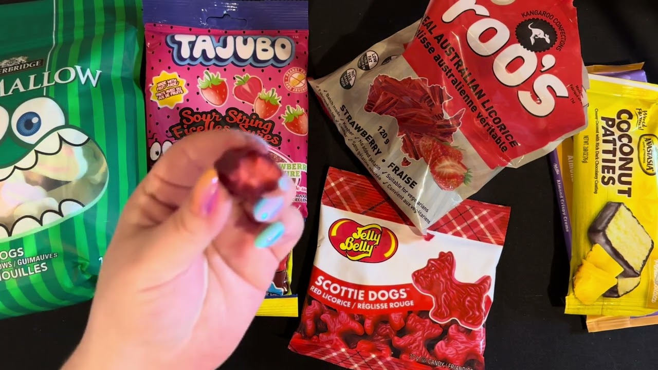 Trying International Candy (2) | Whispered ASMR | Eating Sounds #asmr