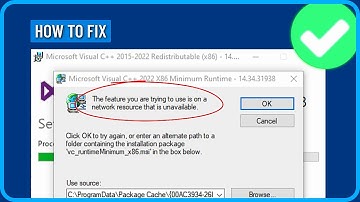 Fix Ms Visual C++ the Feature You Are Trying to Use is on Network Resource That is Unavailable
