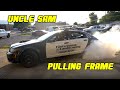 Pulling Uncle Sams Frame The 1000hp Chevy Caprice And Drifting !