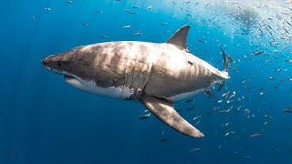 Video This Great White Shark Has A Little Friend Oceana