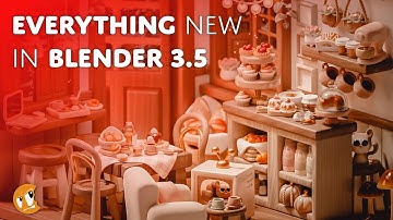 Everything New in Blender 3.5 - Updates for Modeling, UVs, Sculpting, Nodes, Physics, and more!
