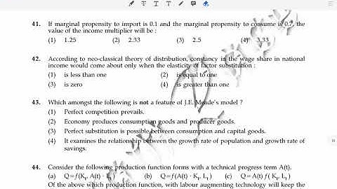 Previous Year Question Paper July 2018 | UGC NET ECONOMIC