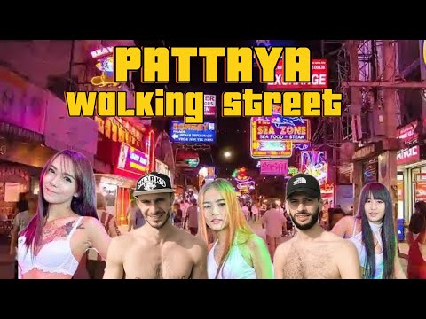 Видео: Паттайя Волкинг стареет /Թաիլանդ walking street