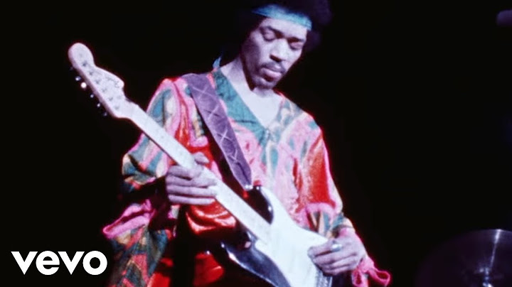 Purple Haze Live version - Live performance video thumbnail