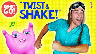"Twist and Shake Dance!" 💃🏼🕺🏼 /// Danny Go! Brain Break Songs for Kids