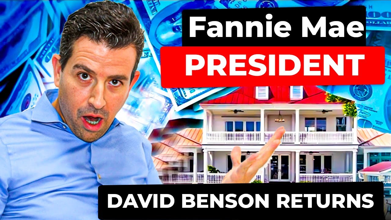 Former Fannie Mae President David Benson Returns as Senior Adviser Amid ...