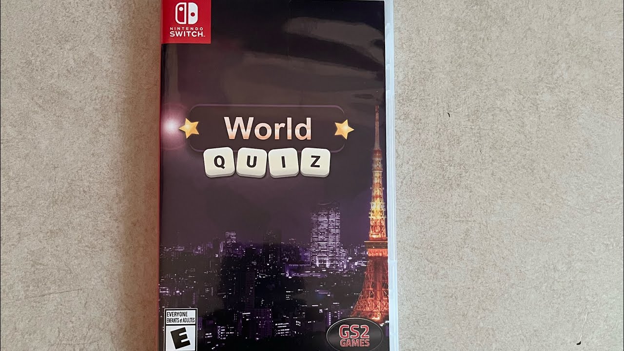 Unboxing World Quiz Nintendo Switch YouTube