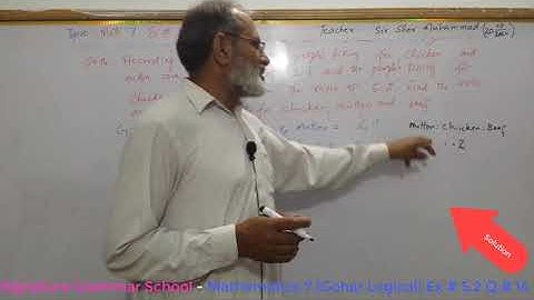 Mathematics 7 (Gohar Logical) Exercise # 5.2 Question # 14 (Ratio) - Signature Grammar School