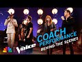 Behind the Scenes at Bublé, Niall, Reba and Snoop's Coach Performance | The Voice | NBC
