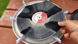 How to upcycle old records into quirky retro bowls using free energy! screenshot 4