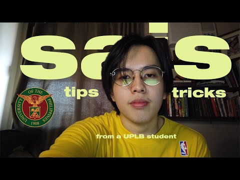 SAIS TIPS & TRICKS (from a UPLB student)