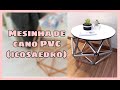 Como fazer  uma mesinha de centro com cano PVC (icosaedro)