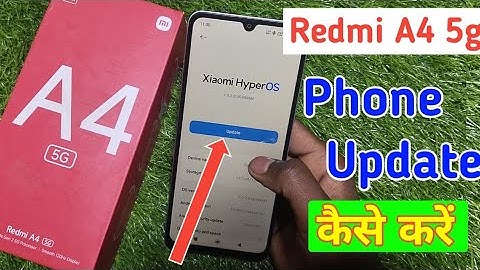 Redmi A4 5g mobile update kaise kare / how to update phone in redmi A4 5g/software update setting