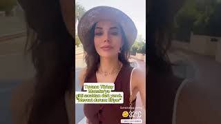 Tuvana Türkay Monako’ya Gitti Sıcaktan Dert Yandı.