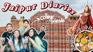 when MED STUDENTS get lost in JAIPUR | First Trip with Friends PT.1