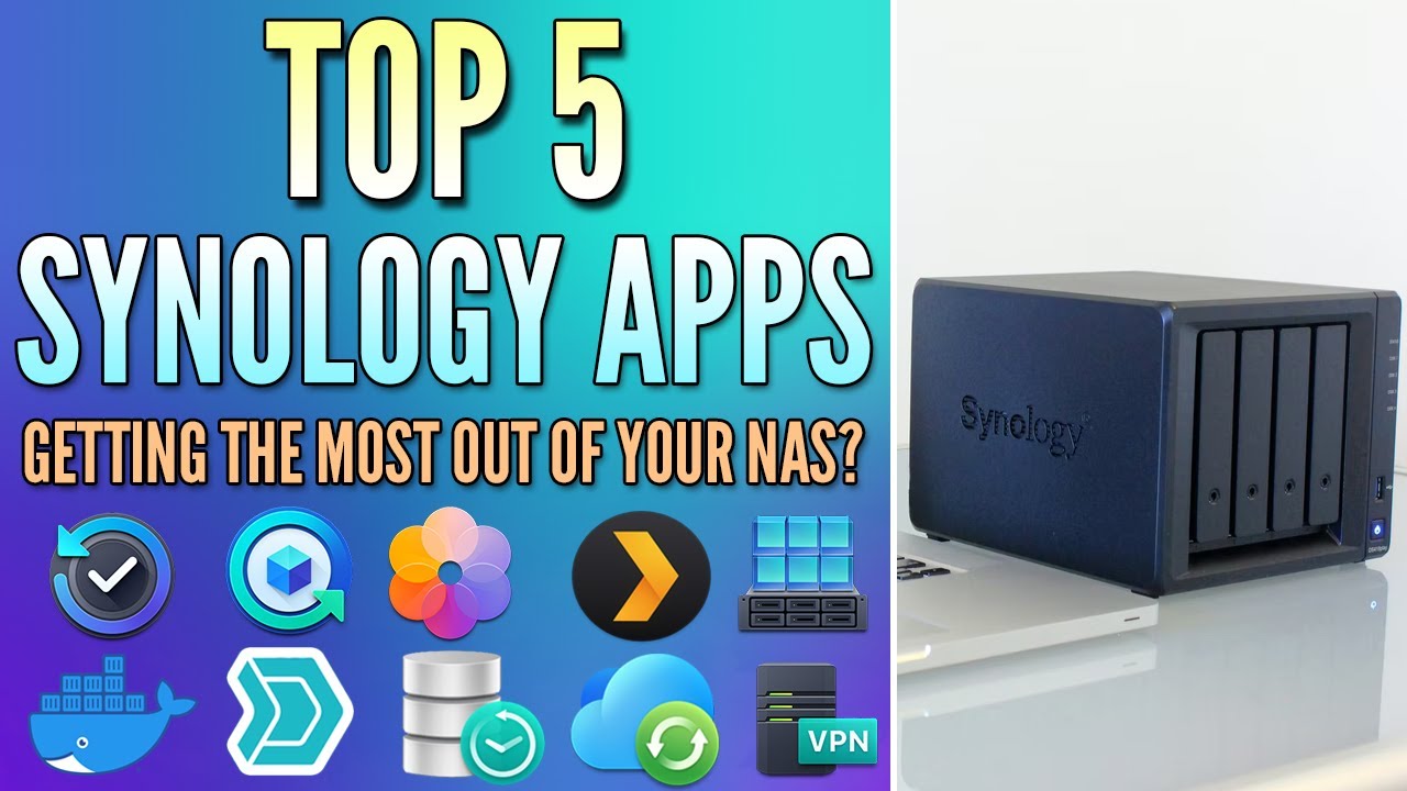 Synology's BEST Applications! (Top 5) - YouTube