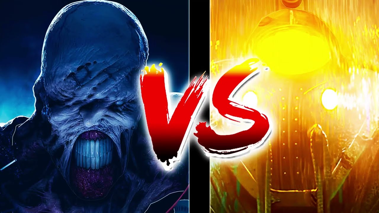 Nemesis vs Subject Delta (Resident Evil vs Bioshock). Blender Animation. [Part 1]