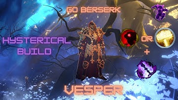 Shape of Dreams Builds - Vesper Go Berserk - Nightmare Viable - Build in Description