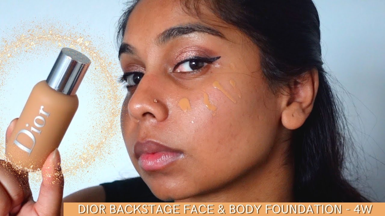 Review Dior Backstage Face and Body Foundation Oily AcneProne Skin   Stephanie Swan