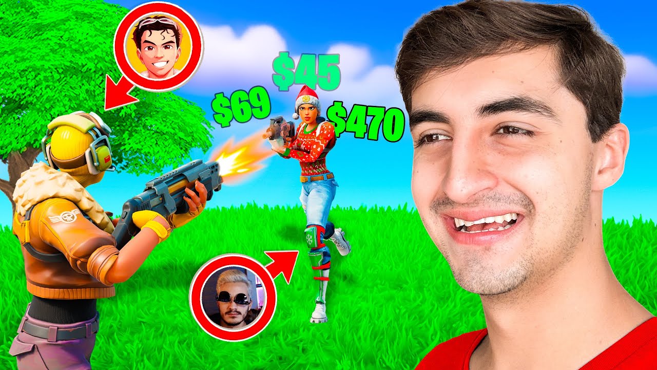 Fortnite PERO 1 DAÑO = $1 (Romax, Rotrex, Danyfishy)
