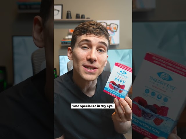 NEW Vitamin Drink for Dry Eyes! Can this be the Cure?
